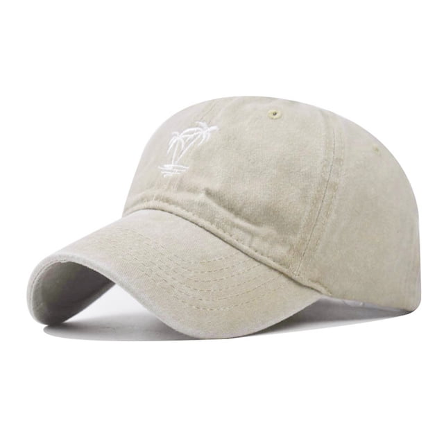 Casquette de Baseball en Coton Ajustable Lavable Mode Été pour Femmes Chapeau de Soleil Extérieur