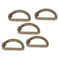 thumbnail image 5 of D Rings,20Pcs Metal D Rings Metal Rings Buckle Snake Pattern D Rings Rugged and Tough, 5 of 5