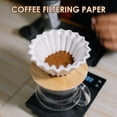 thumbnail image 6 of 200Pcs Small Coffee Filter Uniform Water Flow Basket Coffee Filter Paper Efficient Filtration Coffee Strainer Paper for Home, 6 of 11