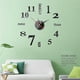 thumbnail image 2 of Diy arte del reloj de pared número pegatinas de pared reflectantes relojes decoración moderna del hogar, 2 of 5