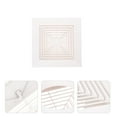 thumbnail image 4 of Miangastore Ceiling Register ABS 1Pack 9.8in Panel 7.9in Opening 3.9in Pipe, 4 of 9