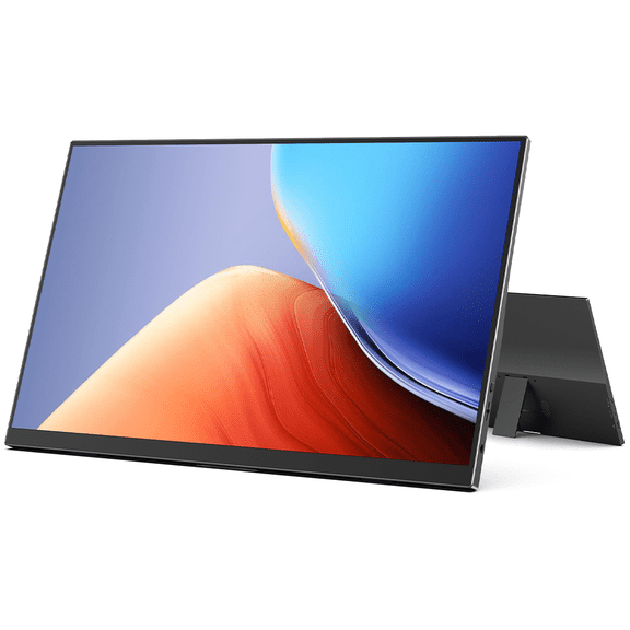 Portable Monitor 15.6" 1920*1080 60HZ W/ Kickstand, Laptop Screen Extender (Pre-own-ed Condition)
