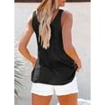 thumbnail image 4 of HOTAPEI Tank Tops for Women Casual V Neck Knit Tank Top Summer Sleeveless Tops, 4 of 5