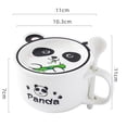 thumbnail image 4 of Taza de Cerámica HappyWare para Café con Cuchara y Tapa Diseño de Oso Panda, 4 of 4