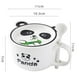 thumbnail image 4 of Taza de Cerámica HappyWare para Café con Cuchara y Tapa Diseño de Oso Panda, 4 of 4