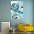 thumbnail image 5 of Empire Art Direct Ripple Effect IV Frameless Free Floating Tempered Glass Panel Graphic Wall Art, 32" x 48" x 0.2", Ready to Hang, 5 of 9