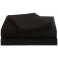 thumbnail image 1 of Jeu de Feuilles en Microfibre Très Grand Noir Massif, 1 of 1