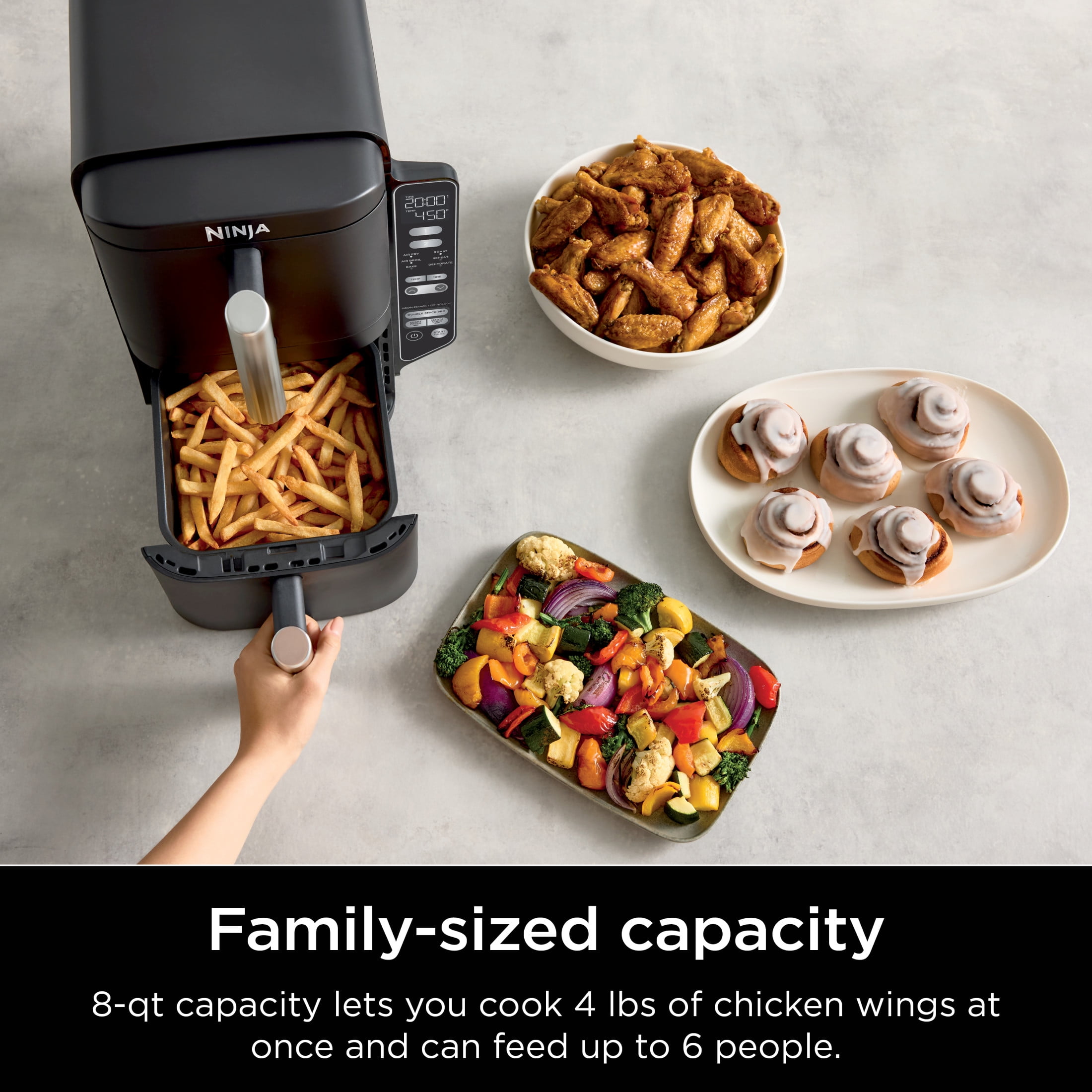 Ninja DoubleStack 2-Basket Air Fryer