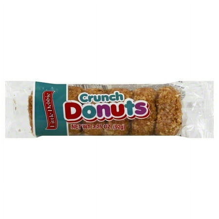 Little Debbie Single Serve Crunch Donuts, 3.25 oz