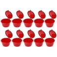 thumbnail image 1 of Cápsula De Café, Taza De Filtro De Café Roja Reutilizable De Operación Simple Práctica Con Cepillo De Cuchara Para Máquina De Café De La Serie DOLCE GUSTO, 1 of 8