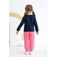 thumbnail image 6 of Happy Town Toddler Girl Fall Outfits Long Sleeve Letter Top and Long Pants Set Toddler Sweatsuits, 6 of 9
