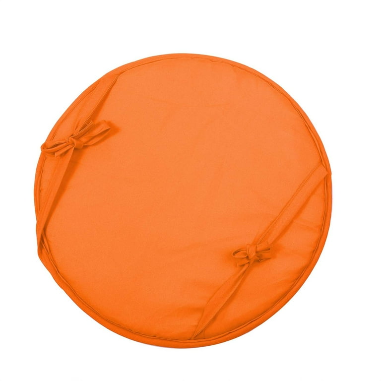 Round Garden Chair Pads Seat Cushion for Outdoor Bistros Stool Patio Dining Room Memory Foam Back Support Back Pad for Car Lumbar Support Cushion