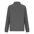 thumbnail image 4 of 3/4 Sleeve Sweatshirt for Women Quarter Zip Neck Sweatshirts Hoodies Modern Solid Casual Tops Size S, 4 of 5