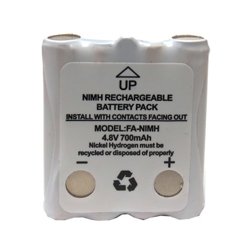 Lot de 4 4.8 Volts Cobra Remplacement 700 mAh NiMH Microtalk Batteries Radio (FRS/GMRS)