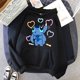 thumbnail image 3 of Sudaderas con capucha de Disney Stitch para mujer, sudadera Harajuku de los 90, ropa de calle de Manga, Unisex, 3 of 5