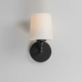 thumbnail image 4 of 12091SWBK Maxim Lighting Bristol - 1 Light Wall Sconce-10 Inches Tall and 5 Inches Wide-Black Finish, 4 of 4