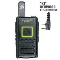 Blackbox Pocket 3G UHF 2-Way Radio 400–470MHz 16 Channels 1.5W, 1 Count