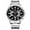 Argent, Cadran Noir, variante sur CURREN 8363 Montre pour Homme Hommes Quartz Montre-Bracelet Homme Montres avec Bracelet en Acier Inoxydable Trois sous-Cadrans Seconde Minute Microseconde Chronographe Date Calendrier Indicateur Étanche Lumineux
