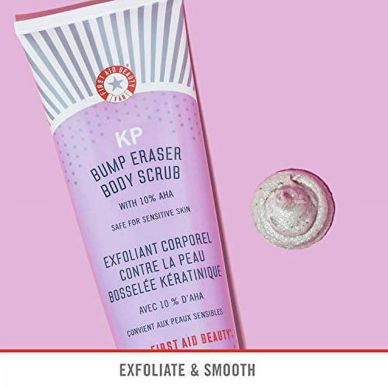 First Aid Beauty – KP Bump Eraser Body Scrub with 10% AHA