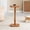 Mid Tone Honey, variant on MH London Solid Mango Wood Pedestal End Table, Small Accent Drink Table, 12 x 12 x 22 in, Mid Tone Honey