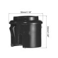 thumbnail image 2 of Unique Bargains Starts Arcade Buttons ABS Micro Card Plug Button For Frame Machine DC 12V Black Pack of 8, 2 of 7