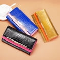 thumbnail image 7 of TAZAG Women's Long Wallet Genuine Leather Wallet Multiple Card Slots Large Capacity Zipper Mobile Wallet, 7 of 7
