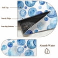 thumbnail image 6 of Blue Ocean Bubble Area Rugs 8'x10', Washable Small Throw Rugs for Living Room Patio, Watercolor Sea Bubble Summer Indoor Outdoor Rug Non-Slip Low Pile Carpet Runner Reversible Floor Mats, 6 of 8