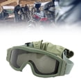 thumbnail image 5 of Gafas protectoras Gafas de seguridad antivaho multifuncionales para protección de entrenamiento Verde, 5 of 5