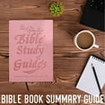 thumbnail image 5 of Bible Study Notebook, 66 Page Scripture Journal Planner for Christians, Guided Note Taking, Personal Reflection, Gift for Men Women, Group Study Guide (Pink), 5 of 6