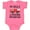 Hot Pink, variant on Inktastic Volunteer Firefighter Uncle Boys or Girls Baby Bodysuit
