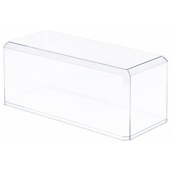 Pioneer Plastics 355C-UV Clear Plastic Display Case for 1:18 Scale Cars (UV Resistant), 13" W x 5.5" D x 5" H (Mailer Box)