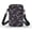 Dense Halloween Icon Mix, variant on HELLHERO Crossbody Small Crossbody Bags for Adults Polyester Women Messenger Bag with 2 Zippers, Rainbow Stripes with Bones