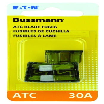 Bussmann Series 5 Count ATC / ATO 30 Amp Automotive Fuse Pack, BP/ATC-30-RP