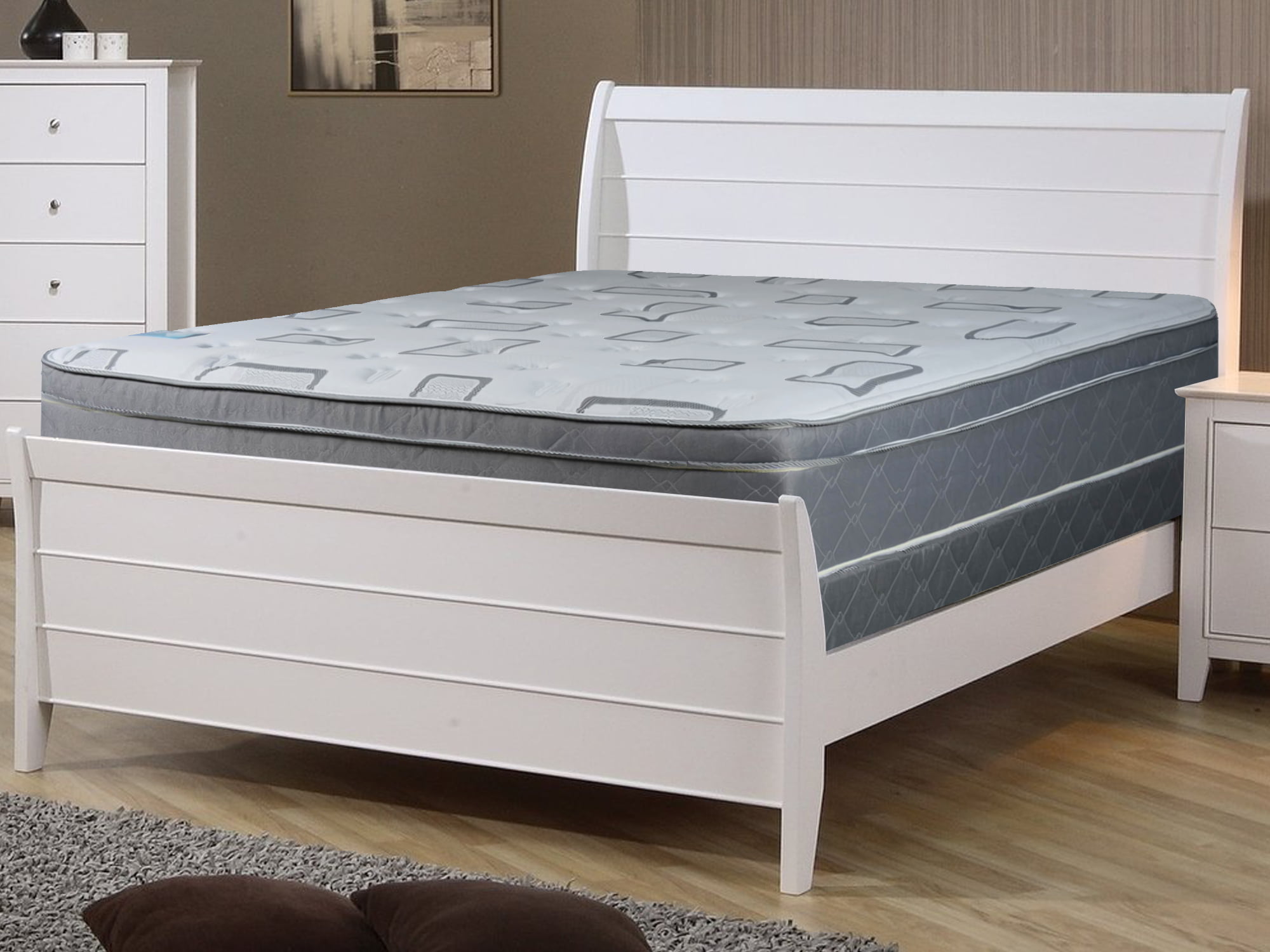 continental single memory foam mattress
