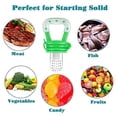 thumbnail image 4 of Alimentador de frutas para bebés, chupete, alimentador de alimentos frescos, juguete infantil para la dentición de frutas para niños pequeños y niños, 4 of 7