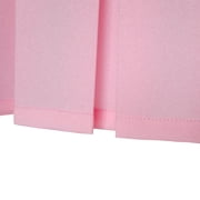 Sunny Fashion Girls Dresses Pink and White Color Block A-Line Party Dress with Bow Tie Size 4-14