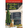 thumbnail image 1 of Pre-Owned Purrder She Wrote: A Cat Cafe Mystery, 1 of 1