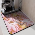 thumbnail image 2 of Rose Gold Abstract Marble Dish Mat Absorbing Drying Mat for Kitchen Counter Folding Bar Mats for Shop Counter 18x24 Inches, 2 of 7
