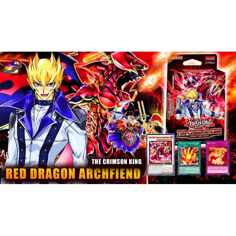 yu-gi-oh structure deck the crimson king Amazon.com: Yu-Gi-Oh! TCG: The Crimson King Structure Deck : Toys & Games main image 1