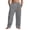 Dark Gray_EO15, variant on Dwellite Linen Pants Men Casual Loose Fit Beach Pants Summer Elastic Waist Drawstring Linen Cargo Trouser with Pockets 2026 Dark Gray M