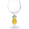 thumbnail image 3 of Supreme Housewares Verres à Vin à Tige d'Ananas, Verre Acrylique Jaune en Forme d'Ananas Réutilisable Incassable pour Vin Rouge Ou Blanc, au Bord de la Piscine, Extérieur, Fêtes, 18 oz, Ensemble de 2, 3 of 5
