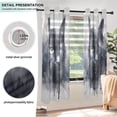 thumbnail image 5 of Black and Cat Blackout Curtains Thermal Insulation 63 inch Grommet for Bedroom Living Room Bathroom Kitchen Windows 2 Pack, 5 of 6