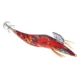 thumbnail image 2 of jinwen Leurre de Pêche Bionique Artificiel avec Hameçon Jig Calmar Rayures Rouges, 2 of 9