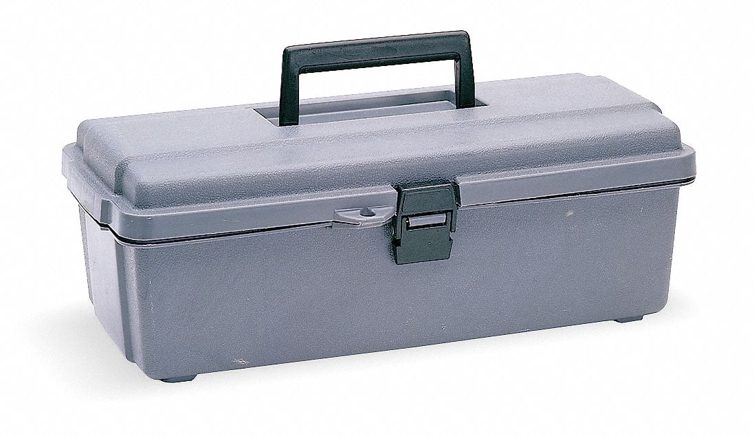 Flambeau Plastic,Tool Box,14 1/2 in  6744WG
