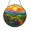 Acrylic 3.5 Inch, variant on Fantasy Inspired Sunset Landscape Glass Suncatcher Window Hanging Artistic Home Accent