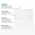 thumbnail image 3 of LUXPaper A7 Invitation Envelopes, 5 1/4 x 7 1/4, Brilliant White, 500/Pack, 3 of 4
