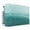 Teal Green, variant on Blue Gold Wave Indoor Air Conditioner Cover, Double Insulated AC Covers for Inside, Summer Coastal Ocean Stripe Waterproof Window Air Conditioner Covers with Elastic Straps 17"Lx13"Wx3.5"D