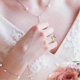 thumbnail image 5 of 2 Pcs Loose Stone Holder Ring Gemstone- Holder Wedding Ring Try-on Tool Rings Blank Support 2 Sizes, 5 of 5