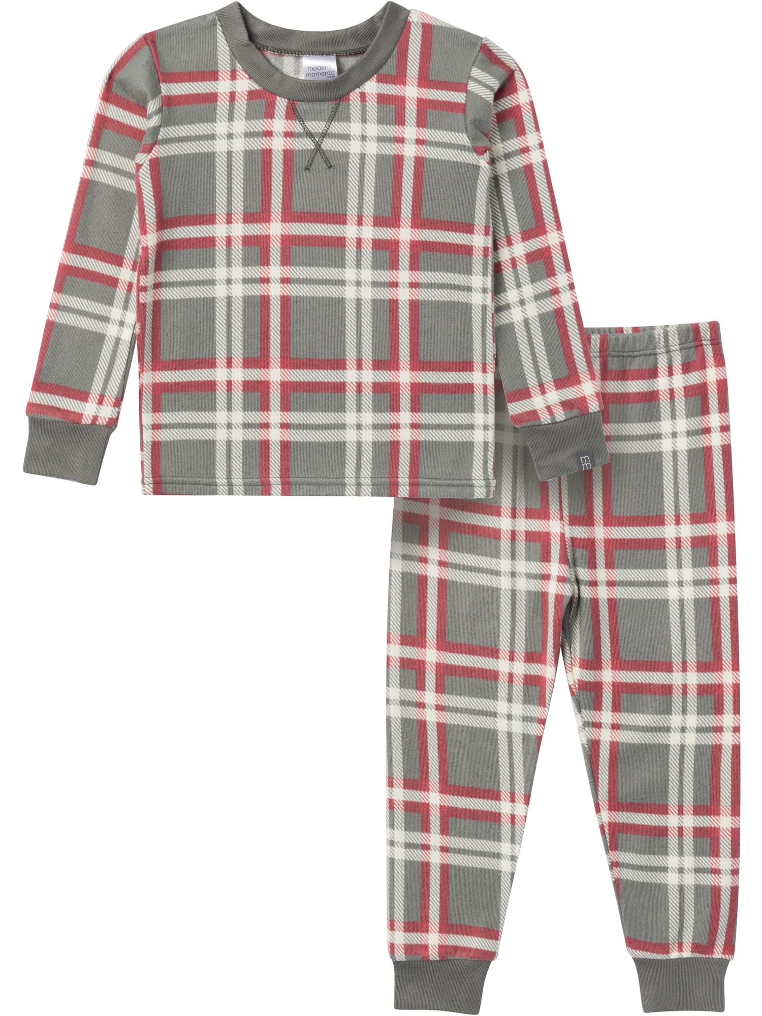 Modern Moments by Gerber Christmas Pajamas, 4-Piece, Sizes 12 Months - 5T