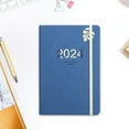 thumbnail image 6 of hengtong 2024 Planner Notebook Portable Calendar Daily Account Appointment Planner Weekly dark blue, 6 of 8